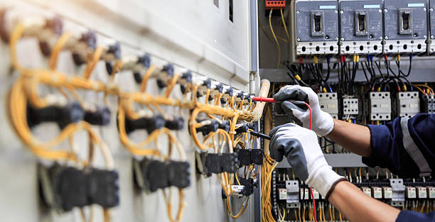 Professional Electrician technician working in West Lafayette, IN